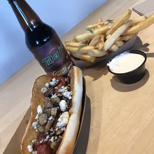 Le Blue Hotdog
