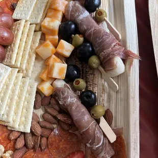 Old prosciutto and stale cheese