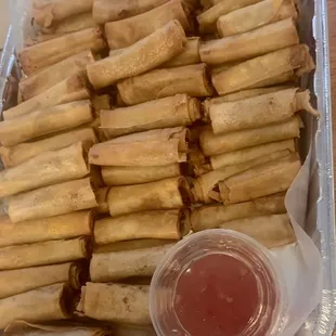 Lumpia 100 pieces for $75