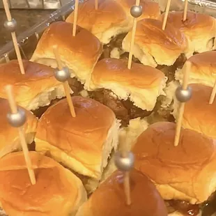 Brisket Sliders 12 for $45
