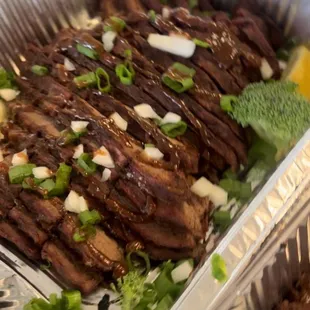 Sliced Smoked Tri Tip - Whole