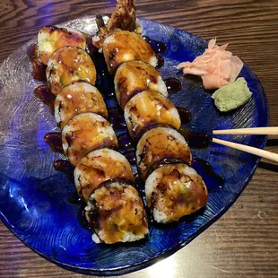 tempura roll (lobster)