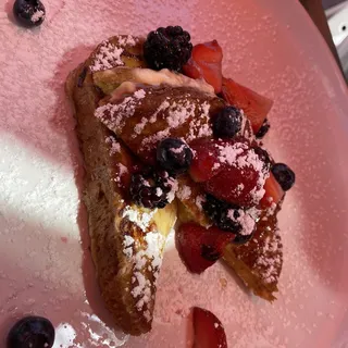 Lemon Ricotta Stuffed French Toast