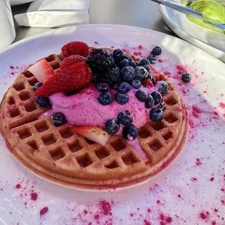 Pretty in Pink Waffle