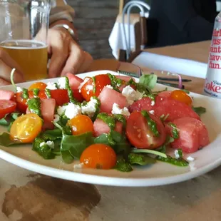 Tomato Watermelon Salad