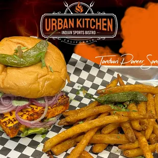 Tandoori Paneer Sandwich