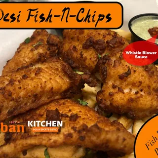 Desi Fish-N-Chips