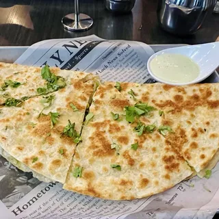 Spicy Paneer Quesadilla