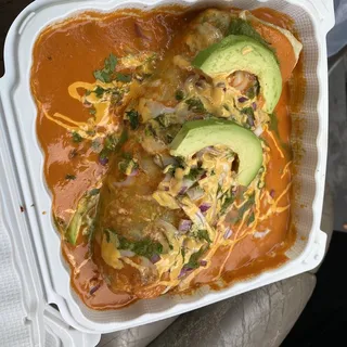Desi Smothered Burrito