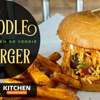 Noodle Burger (Veggie)