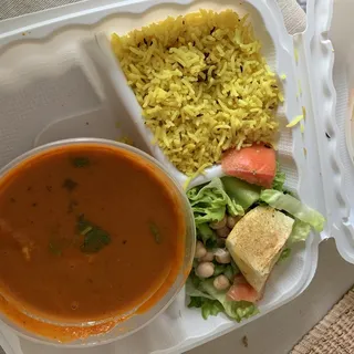 Chicken Curry Plate