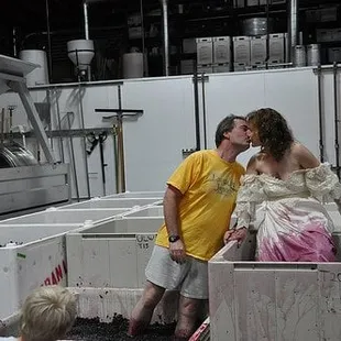 2010 Grape Stomp.  Yes our wines seem to have that effect on people.