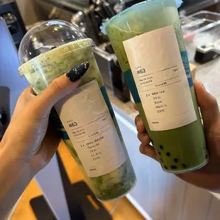 Matcha Milk Tea