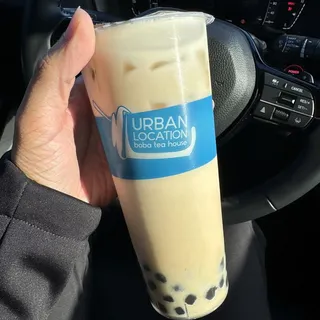 Gyokuro (jasmine) Winter Melon Milk Tea