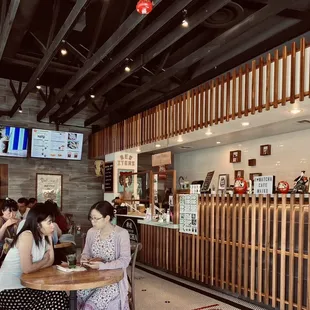 It is a cute, cozy, small place. very comfortable and inviting environment