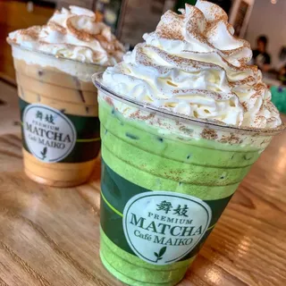 Pumpkin Spice Matcha Latte