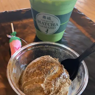 16 oz. Hojicha Gelato Ice Cream