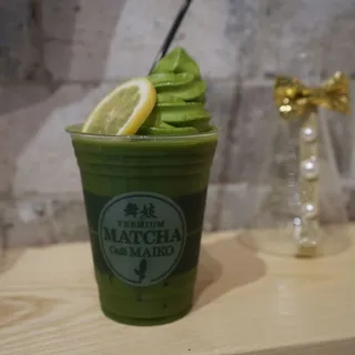 Matcha Lemon Float