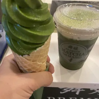 Matcha Cheese Tea