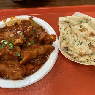 Chicken Momo Chili (6 pcs)