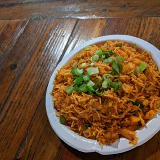 Schezwan Chicken Fried Rice