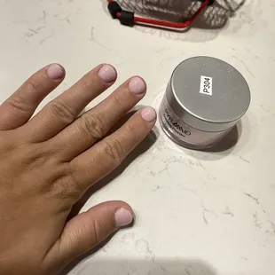 P304 color dip nail. Perfect!