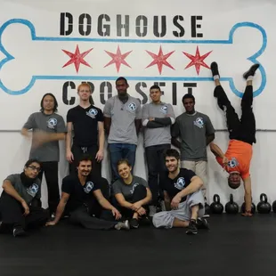 Some of our late-night obstacle course break-down and clean-up volunteers!