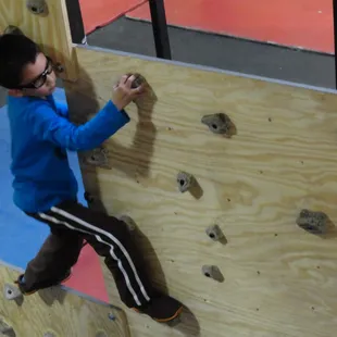 Rock climbing workshop!