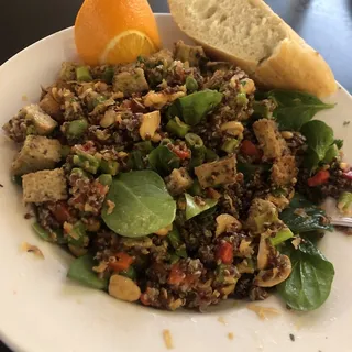 Asparagus Cashew Quinoa Salad