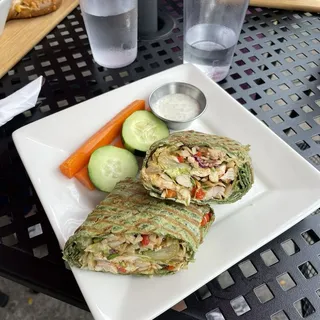 Spicy Asian Chicken Wrap