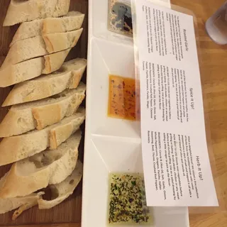 Baguette and Olive Oil Board