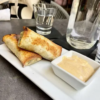 Teriyaki Salmon Spring Rolls
