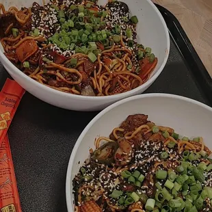 Wok stir fry noodles