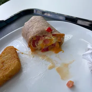 Breakfast burrito