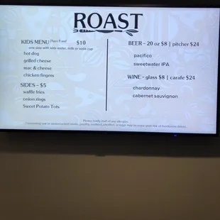 Menu Oct 2021