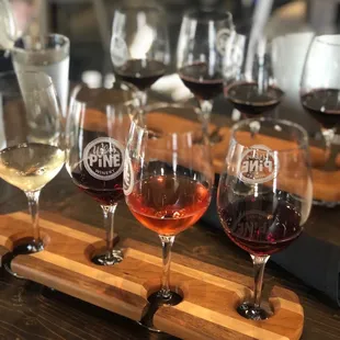 Sangria flight and red flight