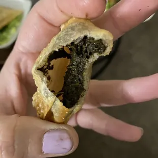 Spinach bars? Idk...