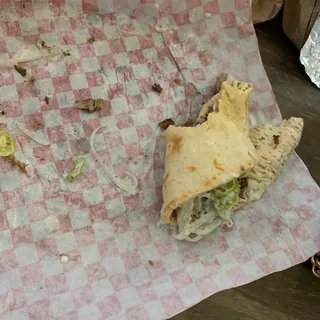 Gyro Sandwich with Tzatziki Sauce
