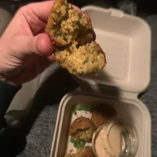 Falafel Sandwich with Tahini Sauce