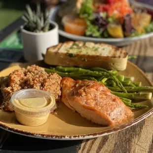 URBAN PLATES, Aliso Viejo, CA!  GRILLED SUSTAINABLE SALMON Plate w/Organic Quinoa &amp; Asparagus=$16.95
