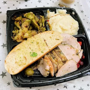 Thanksgiving Turkey meal