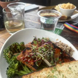 Chili Glazed Grilled Tofu Bowl