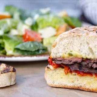 Half Grilled Steak Sandwich Combo