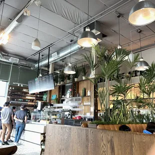 Inside the place