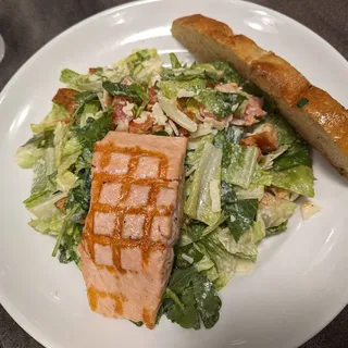Grilled Salmon Caesar Salad