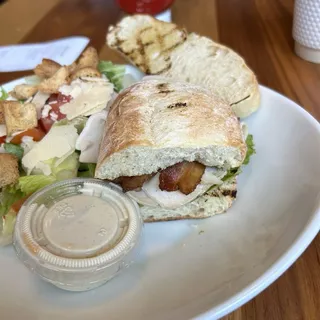 Turkey Avocado Club Sandwich