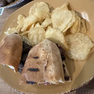 Grilled Grass Fed Steak Sandwich