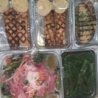 Sustainable Grilled Salmon Family Meal