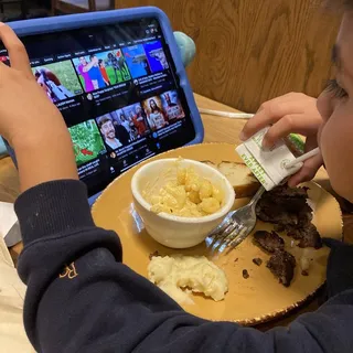 Kids Steak Plate