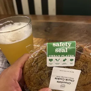 Michael has great customer service every time I'm here. In fact a lot of people here are awesome. I'm about to try this cookie.